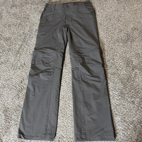 Columbia Titanium Pants Womens 8 Gray Omni-Shield Stretch Hiking Trail TL8448 - Picture 1 of 14
